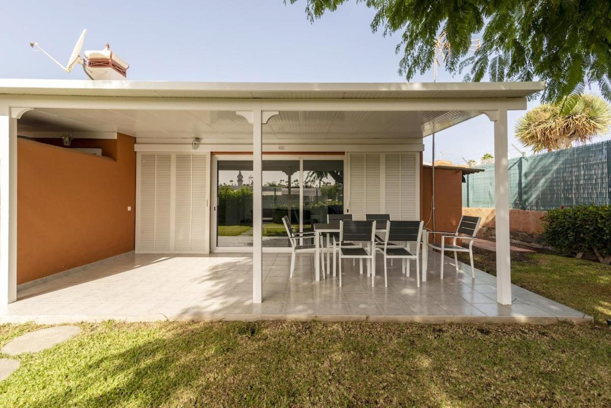 Bungalow Familiar Complejo Melocotones Maspalomas Maspalomas  Kültér fotó