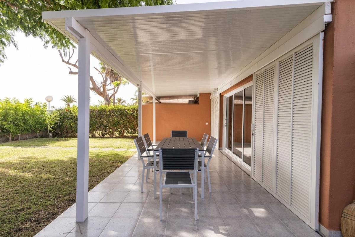 Bungalow Familiar Complejo Melocotones Maspalomas Maspalomas  Kültér fotó
